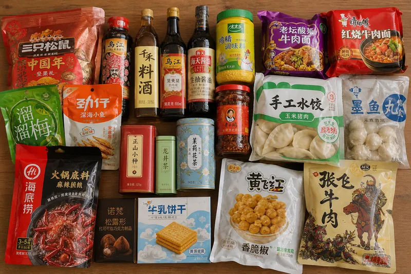 中国零食糖果与节庆礼盒